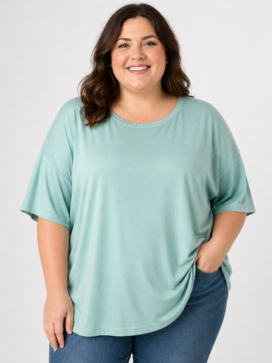 J. Jill Tops - ✨2/$20 J. Jill Luxe Supima Elbow Sleeve Tee Short Sleeve Top Womens Plus Size 4X